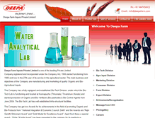 Tablet Screenshot of deepafarm.com